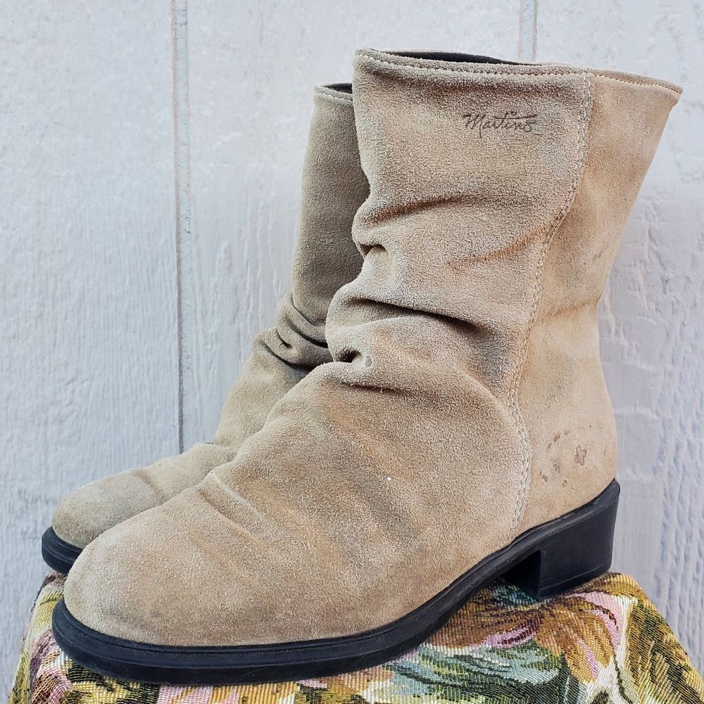 MARTINO women's suede booties